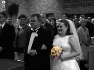 Colorized Church - Bride and Groom - Virginia Beach Wedding Photography