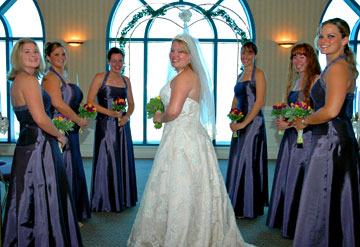 Wedding Day Bridal party - Virginia Beach Wedding